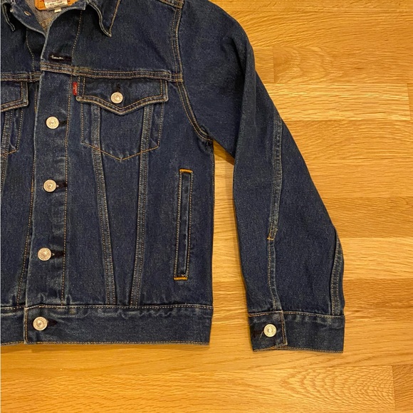 Levi's 57511 Trucker Denim Jacket Standard Fit Original / Womens Size M - Picture 3 of 13